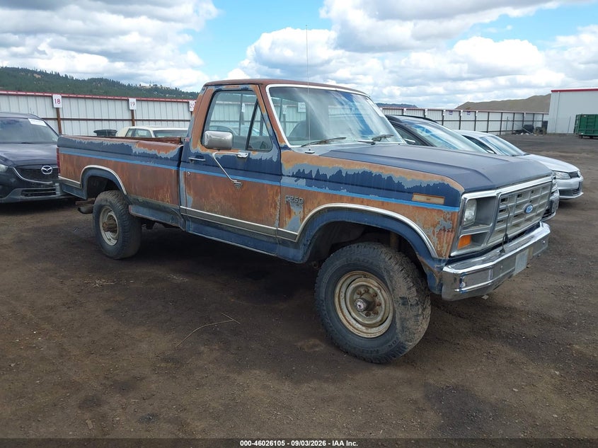 1986 FORD F250 auction photo 1