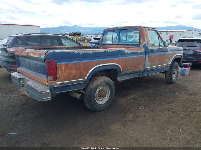 1986 FORD F250 auction photo 4