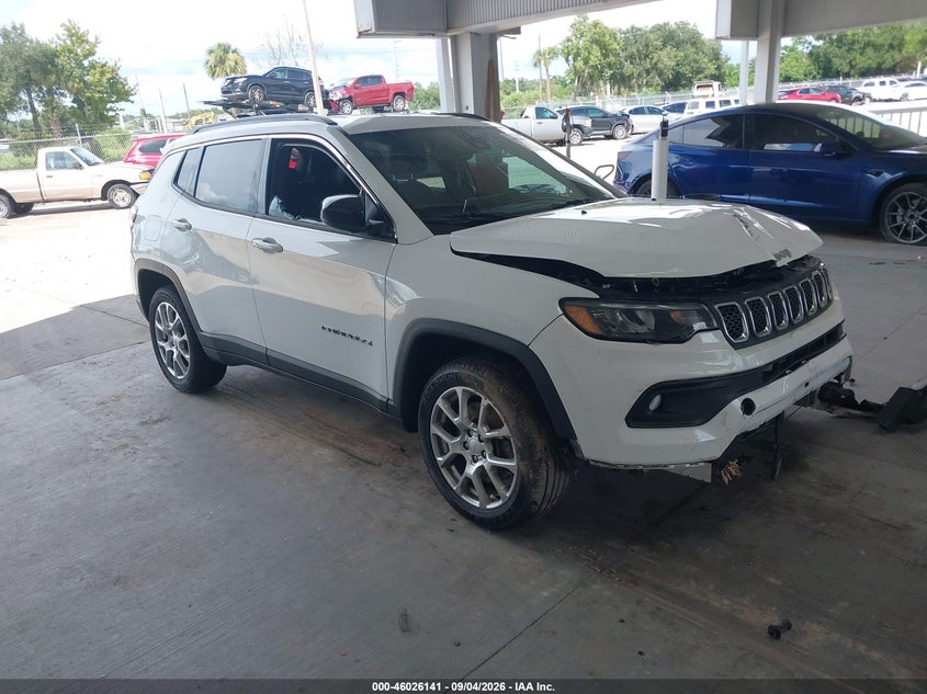 Vin: 3c4njdfn6pt563161, lot: 46525532, jeep compass latitude lux fwd 2023 img_1