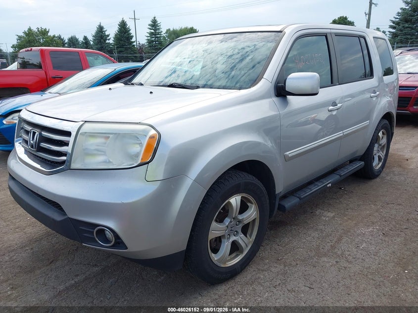 Vin: 5fnyf4h59fb048308, lot: 46525543, honda pilot ex-l 20152