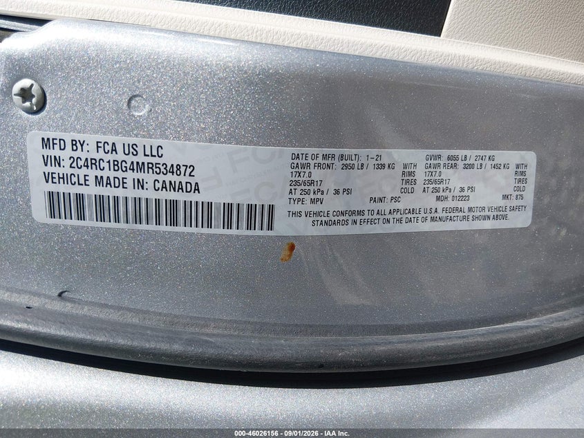 CHRYSLER PACIFICA - zdjęcie 9