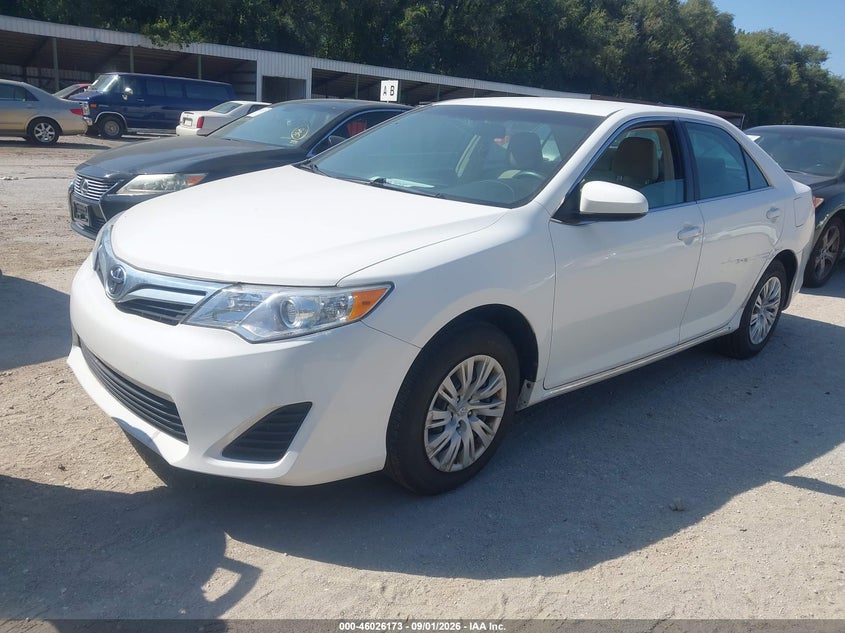 2012 TOYOTA CAMRY auction photo 2