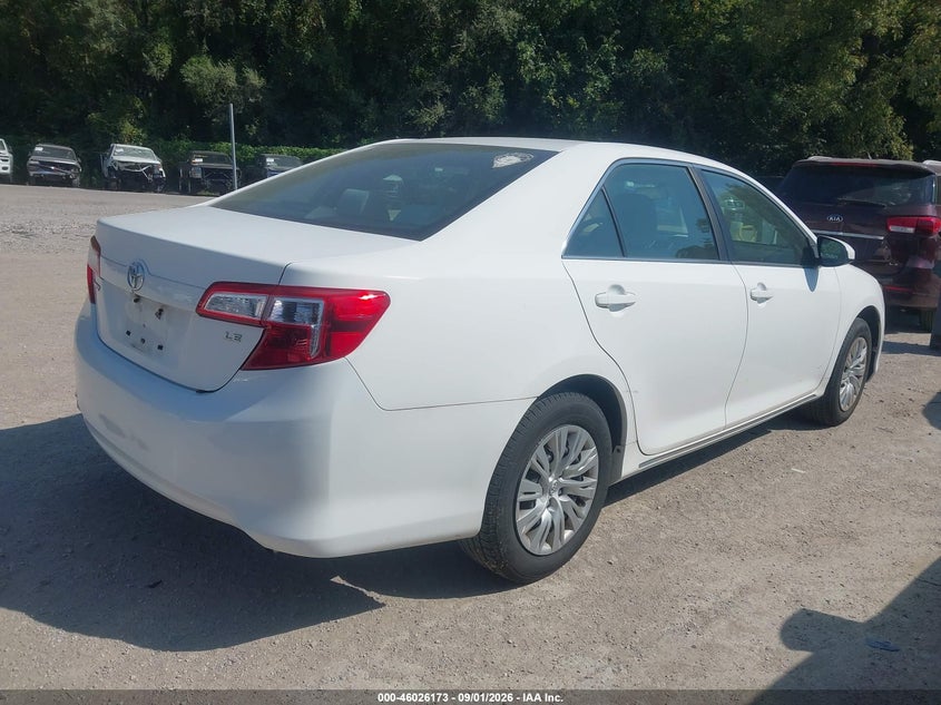 2012 TOYOTA CAMRY auction photo 4