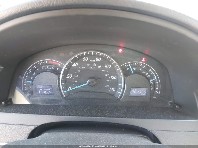2012 TOYOTA CAMRY auction photo 7