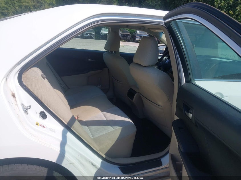 2012 TOYOTA CAMRY auction photo 8
