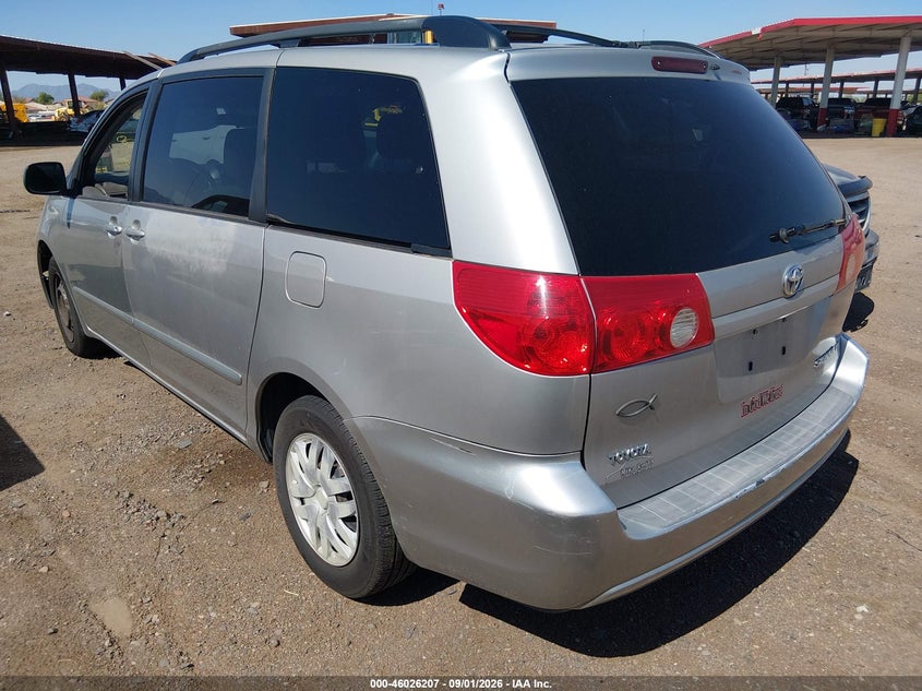 2009 TOYOTA SIENNA VAN 3.5L V-6 DOHC, VVT, REGULAR , 266HP