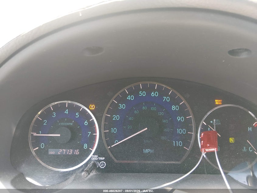 2009 TOYOTA SIENNA VAN 3.5L V-6 DOHC, VVT, REGULAR , 266HP
