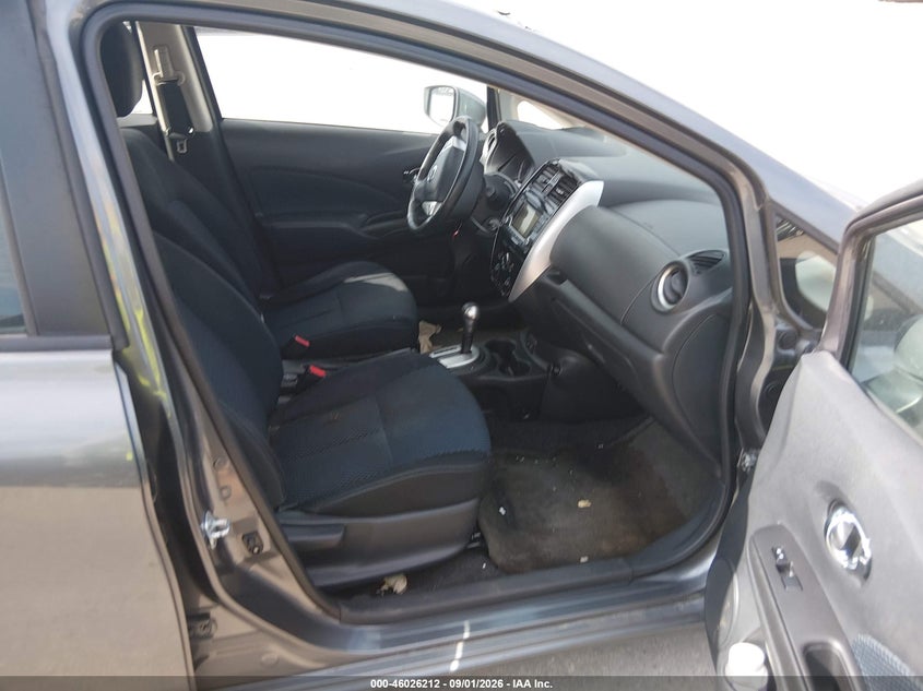 2017 NISSAN VERSA HATCHBACK 1.6L I-4 DOHC, VVT, REGULAR , 109HP