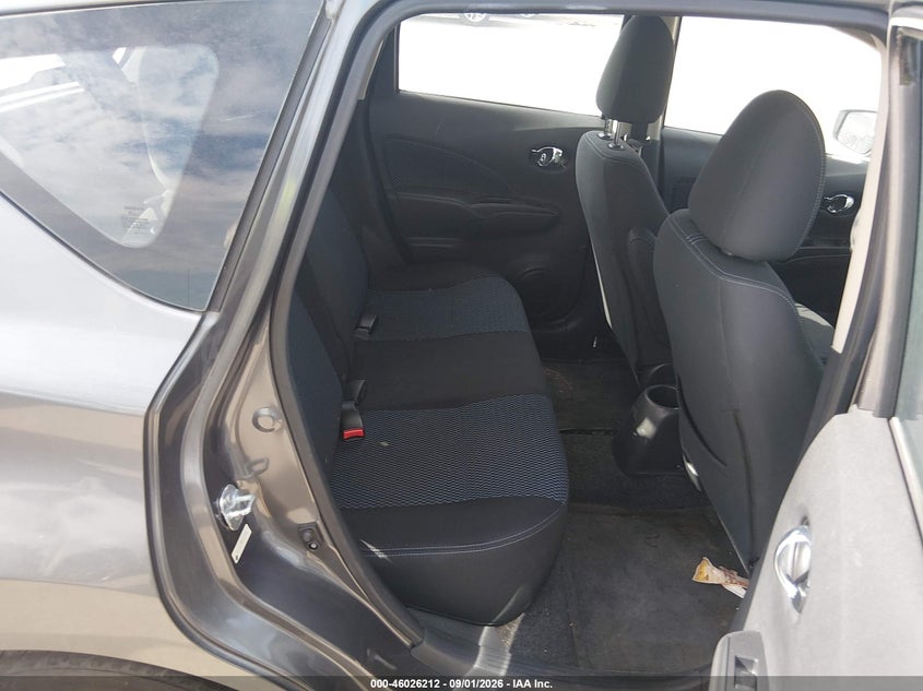 2017 NISSAN VERSA HATCHBACK 1.6L I-4 DOHC, VVT, REGULAR , 109HP