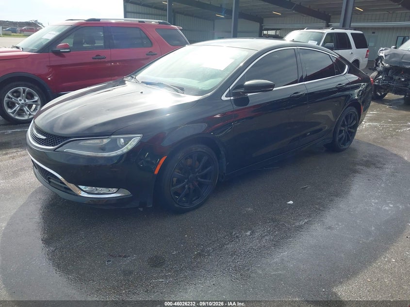 2015 Chrysler 200, Hail, IAAI, VIN 1C3CCCEG2FN514587 — photo 2