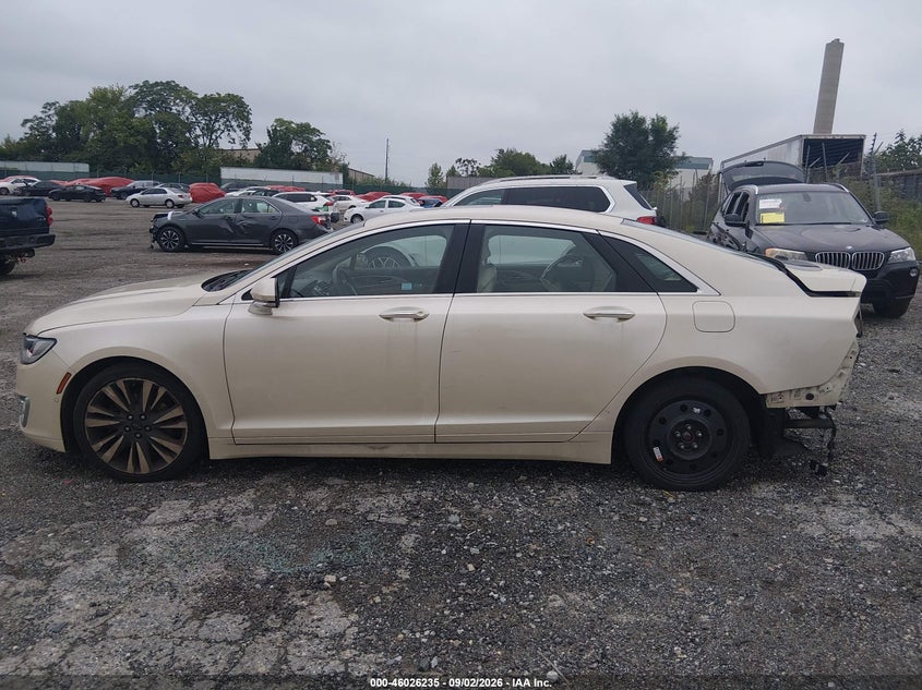 LINCOLN MKZ 2018 VIN 3LN6L5F93JR604885