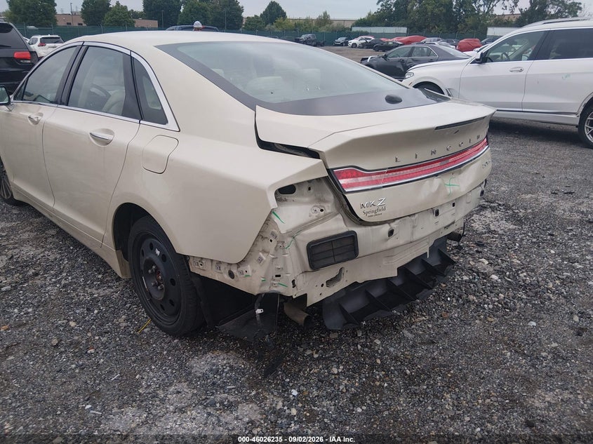 LINCOLN MKZ 2018 VIN 3LN6L5F93JR604885