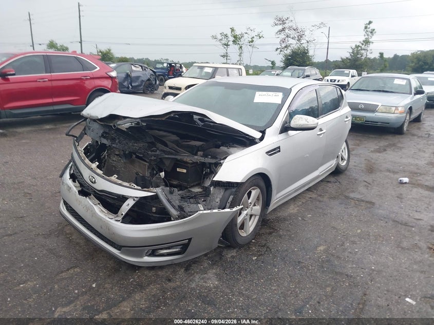 Vin: 5xxgm4a79eg324429, lot: 46525631, kia optima lx 20142