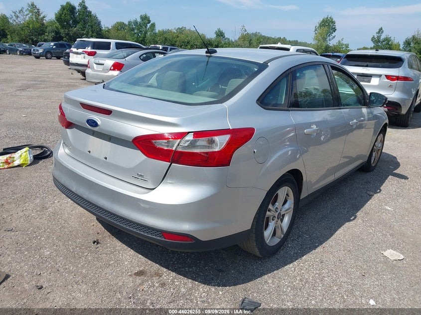 Vin: 1fadp3f2xel347337, lot: 46525646, ford focus se 20144