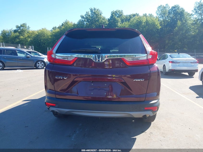 2019 HONDA CR-V SPORT UTILITY VEHICLE 1.5L I-4 DI, DOHC, VVT, TURBO, 190HP