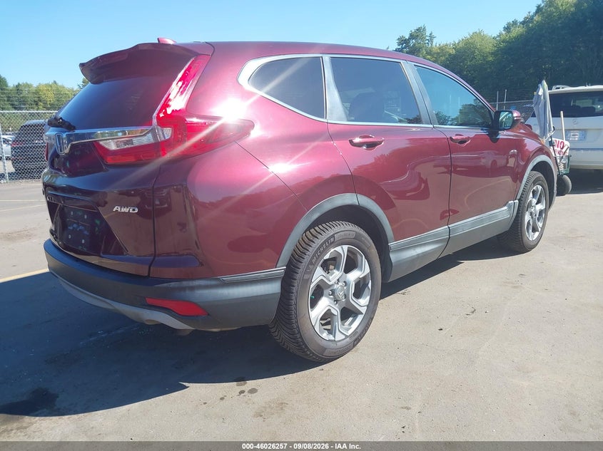 2019 HONDA CR-V SPORT UTILITY VEHICLE 1.5L I-4 DI, DOHC, VVT, TURBO, 190HP