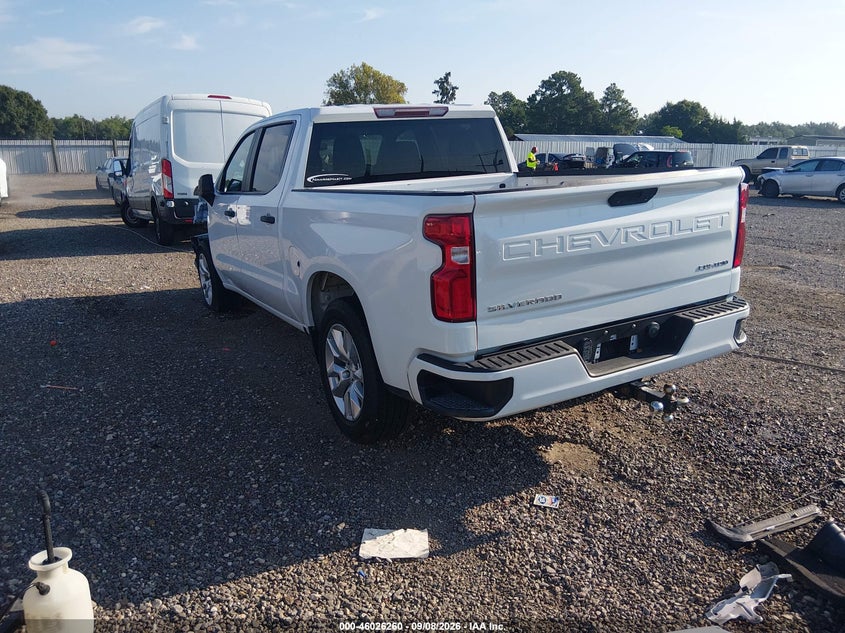 Vin: 1gcpwbek6mz225611, lot: 46525651, chevrolet silverado c1500 custom 20213