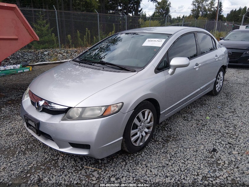2010 HONDA CIVIC SEDAN 1.8L I-4 VVT, REGULAR , 140HP