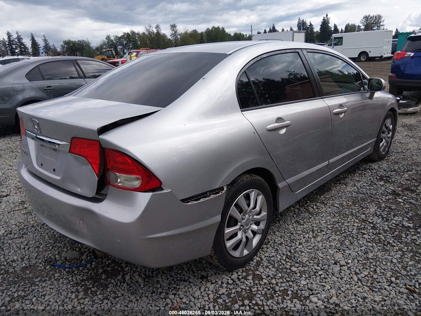 2010 HONDA CIVIC SEDAN 1.8L I-4 VVT, REGULAR , 140HP