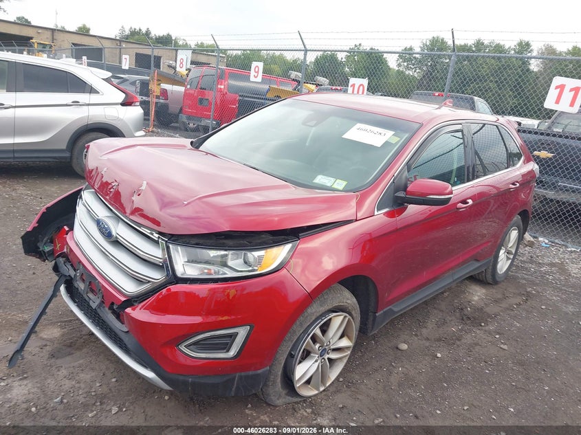 Vin: 2fmpk4j92jbb57182, lot: 46525674, ford edge sel 20182