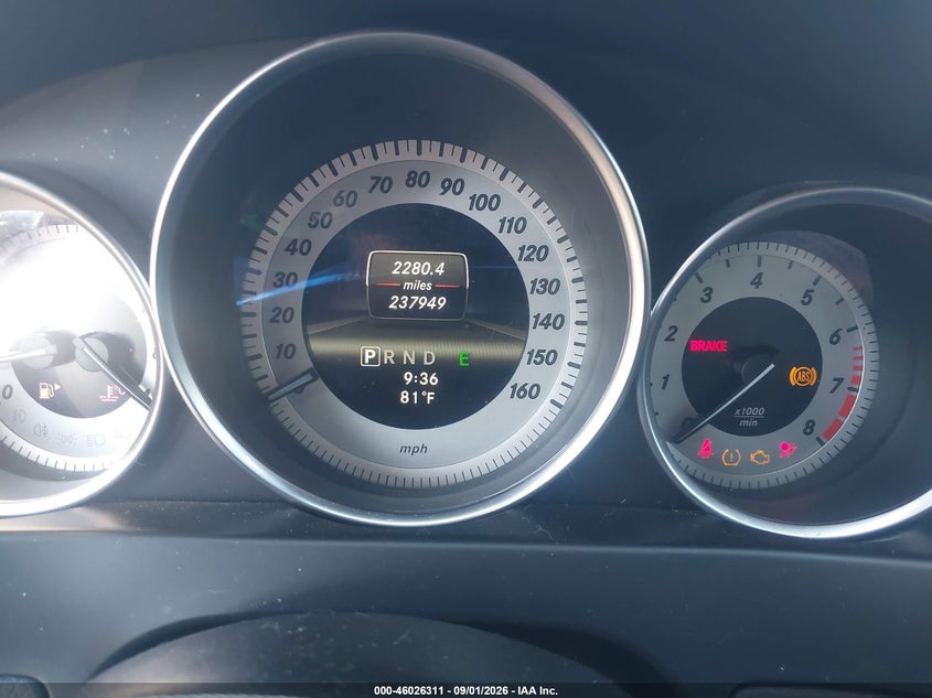 2013 MERCEDES-BENZ C 250 auction photo 7