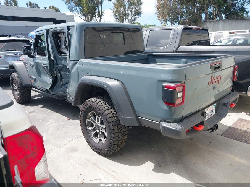 Vin: 1c6rjteg9sl523845, lot: 46525722, jeep gladiator mojave 4x4 20253