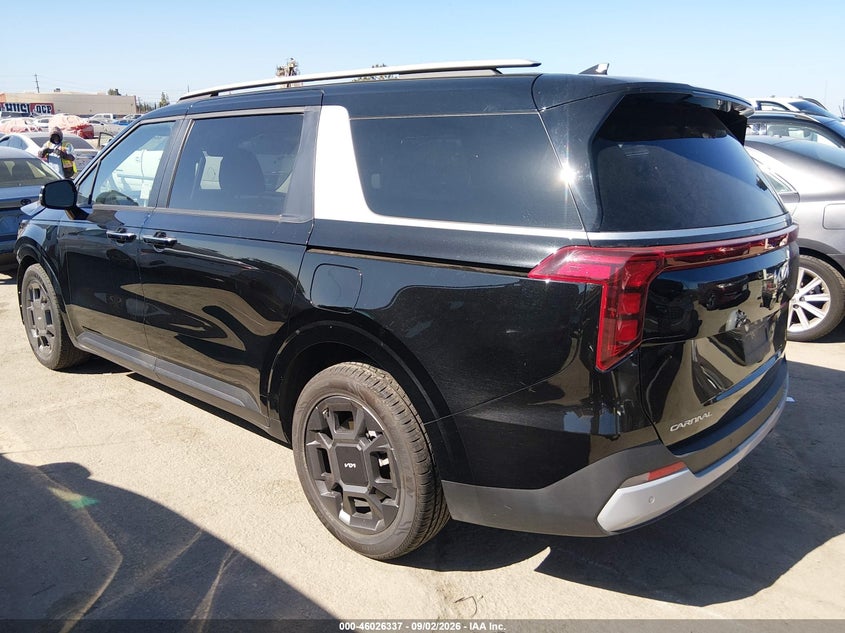 Vin: kndnc5ka6s6080369, lot: 46525728, kia carnival mpv hybrid ex 20253