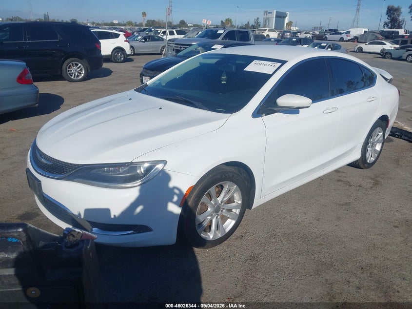 CHRYSLER 200 2016 VIN 1C3CCCAB2GN101225