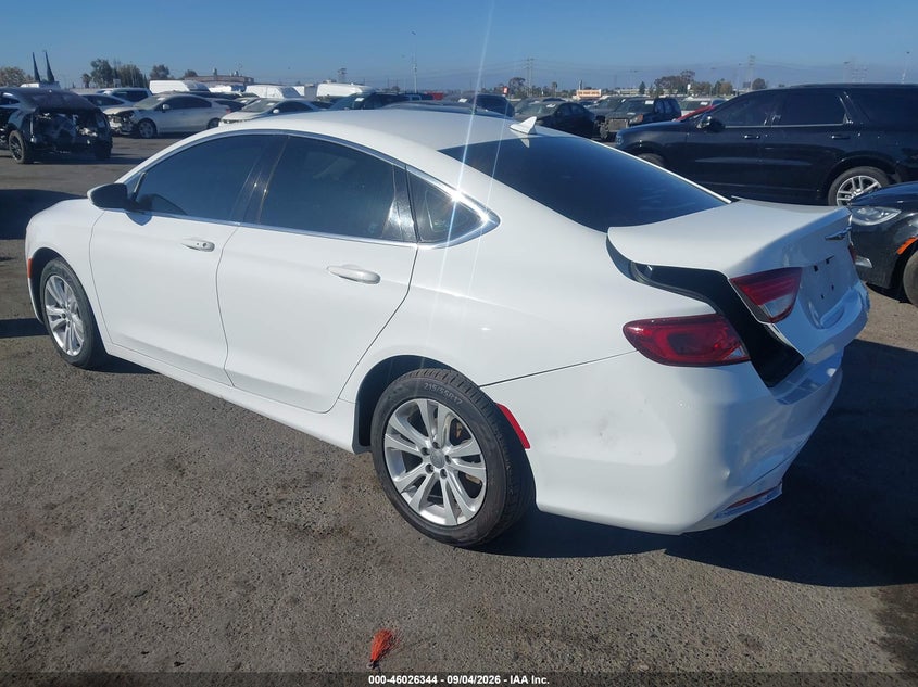 CHRYSLER 200 2016 VIN 1C3CCCAB2GN101225