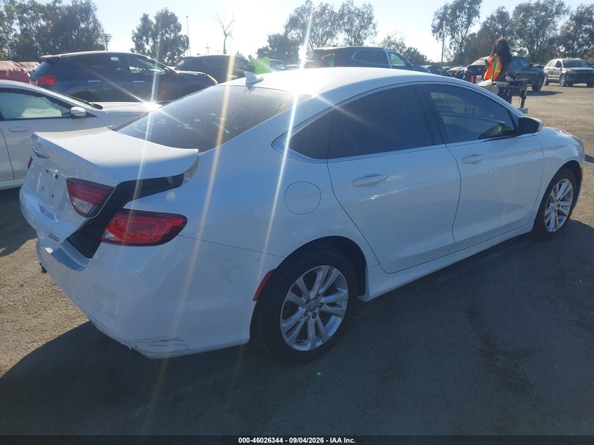 CHRYSLER 200 2016 VIN 1C3CCCAB2GN101225