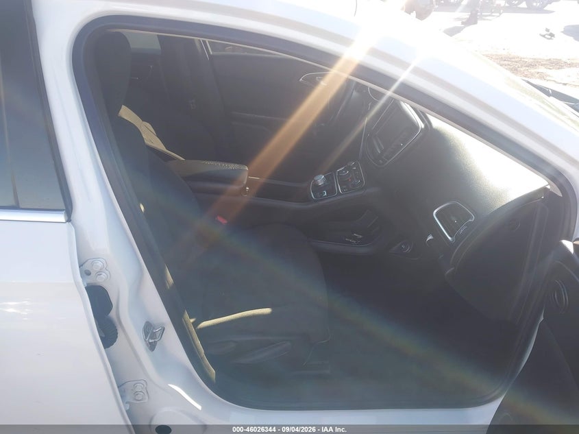 CHRYSLER 200 2016 VIN 1C3CCCAB2GN101225