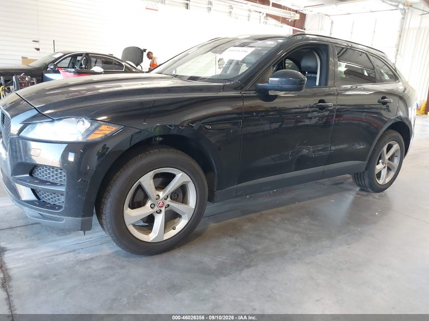 Vin: sadcj2fx0ka398256, lot: 46525747, jaguar f-pace premium 20192