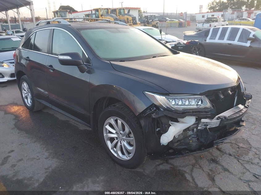 2016 Acura Rdx Technology Acurawatch Plus Packages/Technology Package, Front, IAAI, VIN 5J8TB4H52GL027757