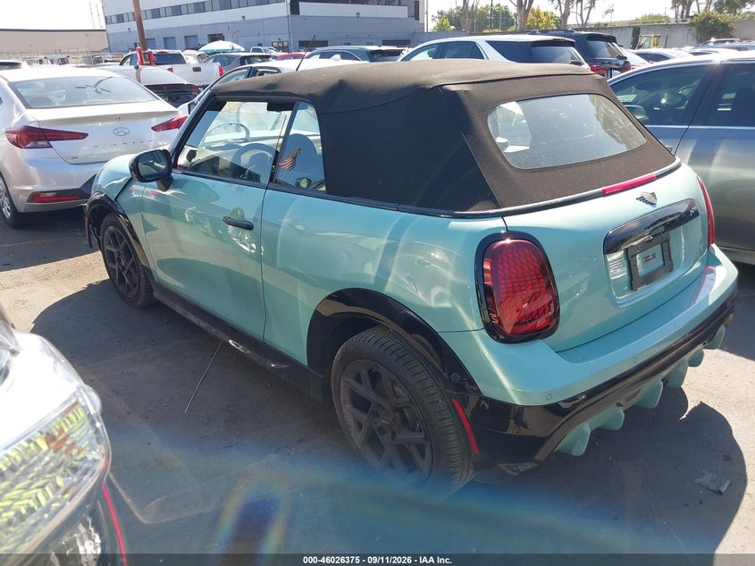 Vin: wmw33gx05t2x78481, lot: 46525766, mini convertible jcw 20263