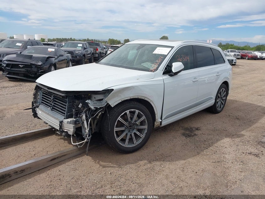 Vin: wa1laaf78jd000210, lot: 46525775, audi q7 3.0t premium 20182