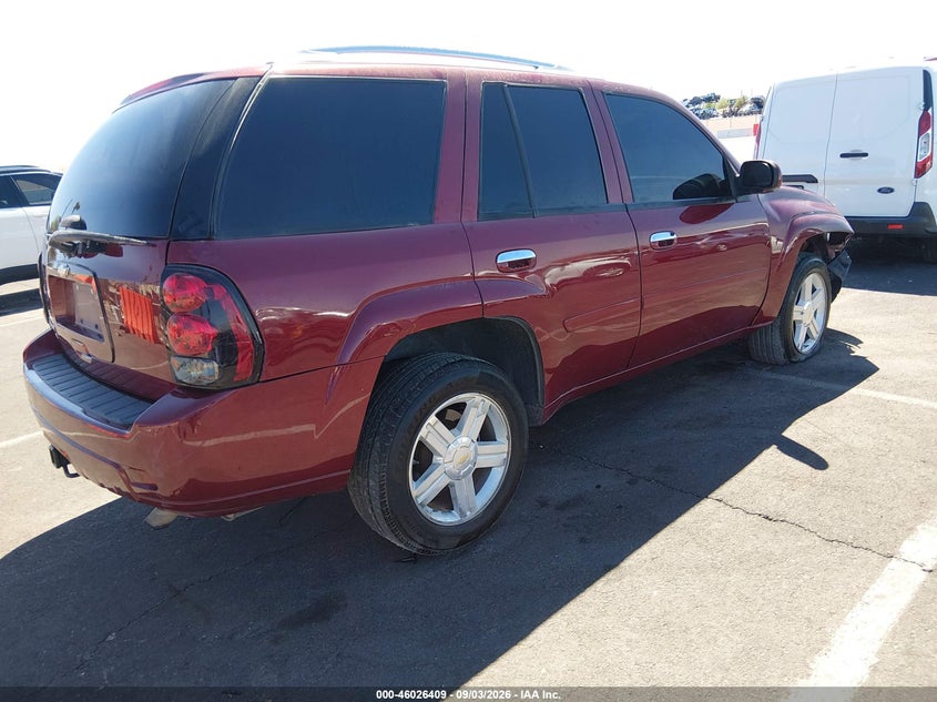 CHEVROLET TRAILBLAZER 2008 VIN 1GNDT13SX82251675
