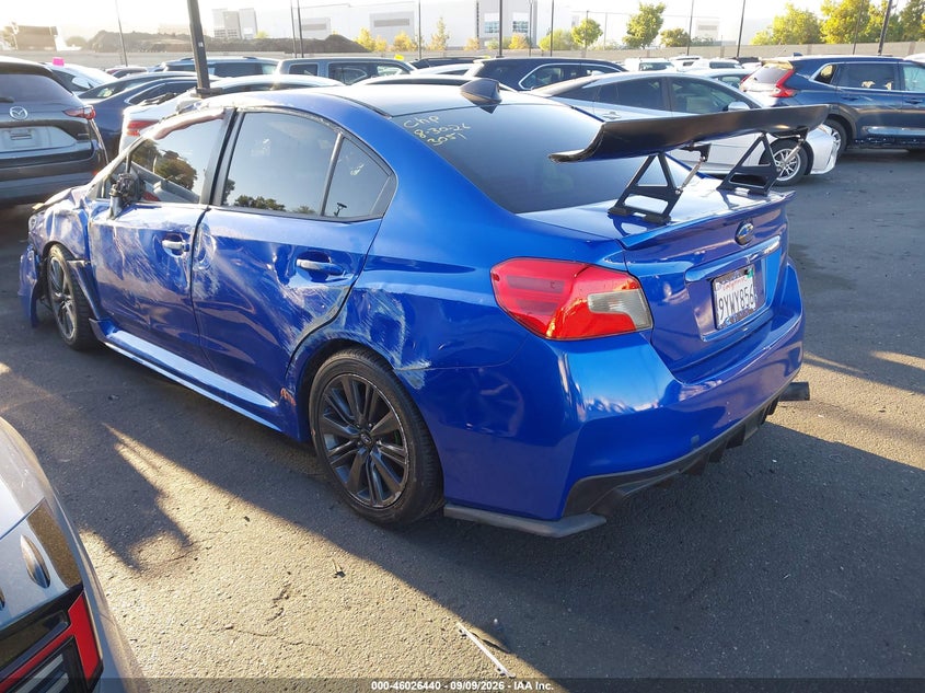 Vin: jf1va1c63j8833051, lot: 46525831, subaru wrx premium 20183