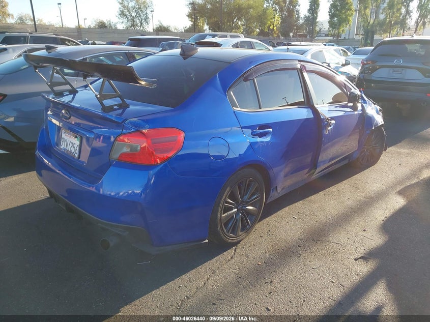 Vin: jf1va1c63j8833051, lot: 46525831, subaru wrx premium 20184