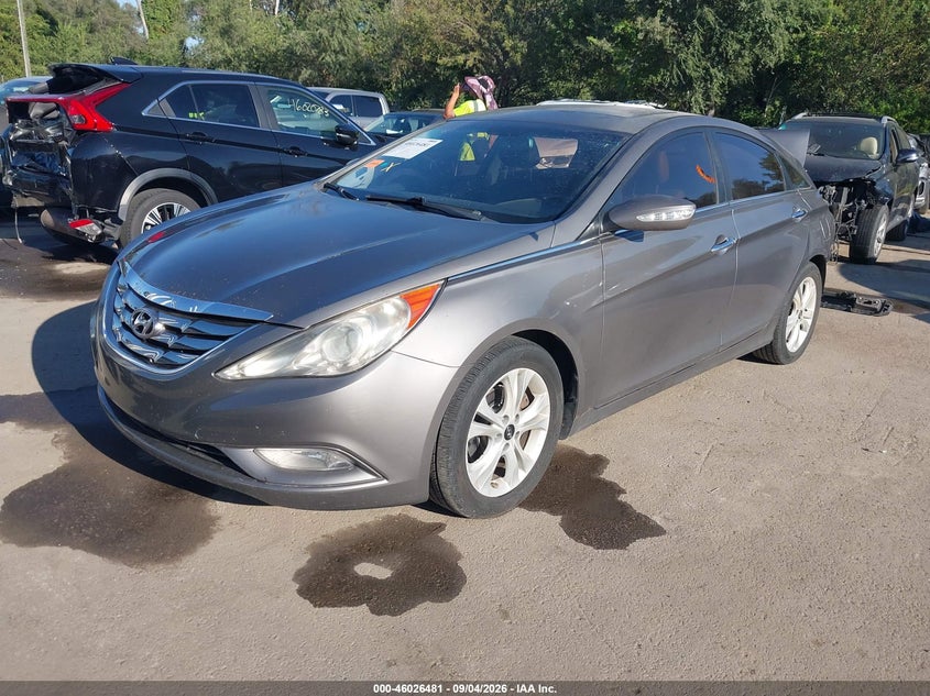 Vin: 5npec4ac6bh261359, lot: 46525872, hyundai sonata limited 20112