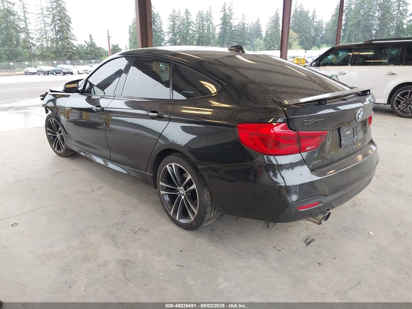 BMW 330I GRAN TURISMO 2017 VIN WBA8Z9C5XHG453319