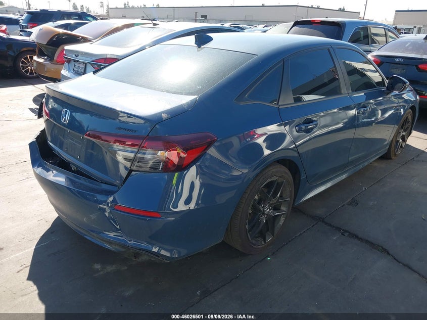 Vin: 2hgfe2f55th513014, lot: 46525892, honda civic sport 20264