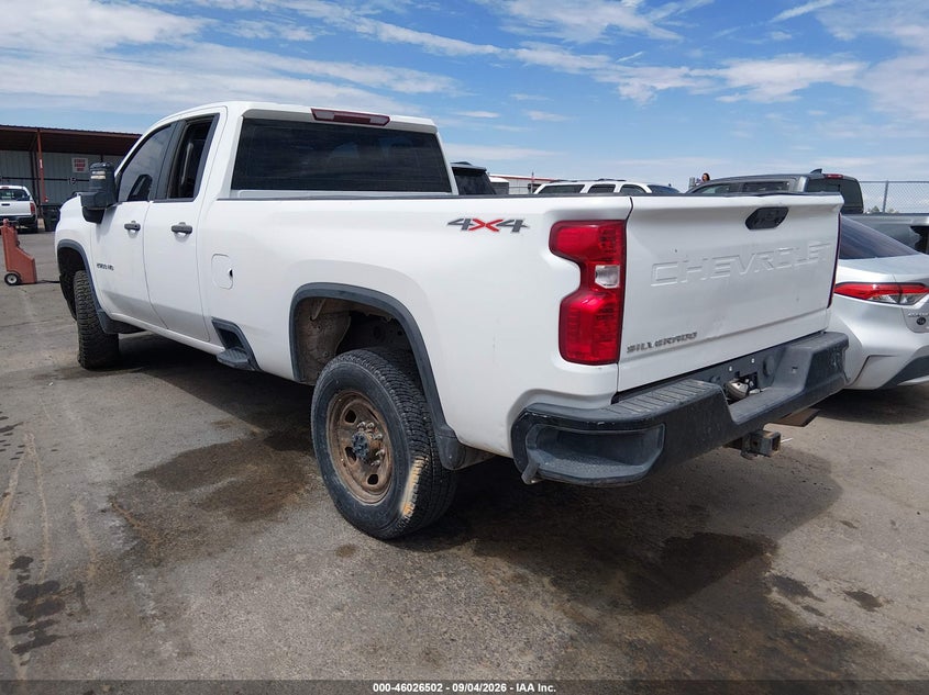 2022 CHEVROLET SILVERADO 2500HD auction photo 3