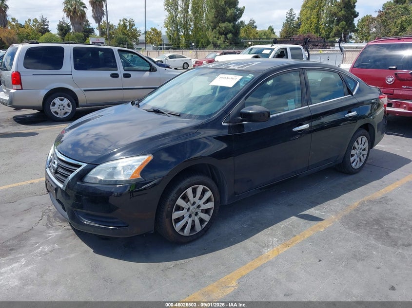 2015 NISSAN SENTRA auction photo 2