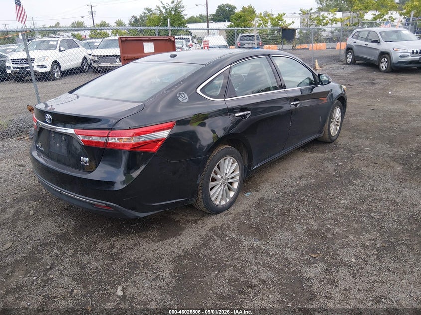 2015 TOYOTA AVALON HYBRID auction photo 4