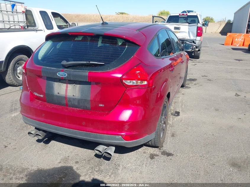 Vin: 1fadp3k25gl407100, lot: 46525933, ford focus se 20164