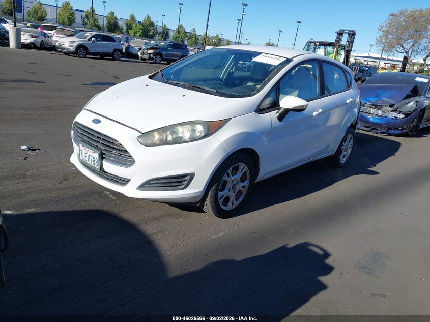 2016 FORD FIESTA — zdjęcie 2