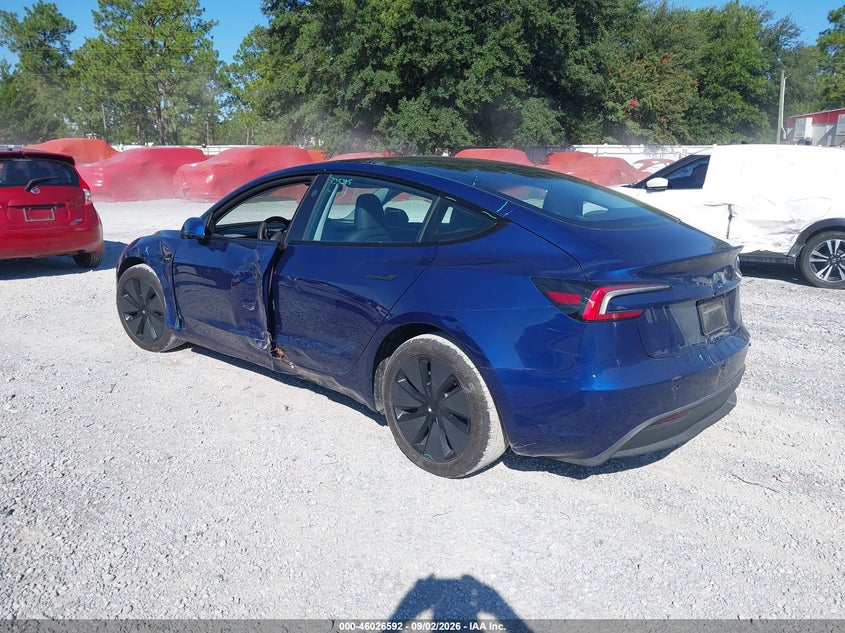 Vin: 5yj3e1ebxsf972143, lot: 46525983, tesla model 3 long range all-wheel drive 20253