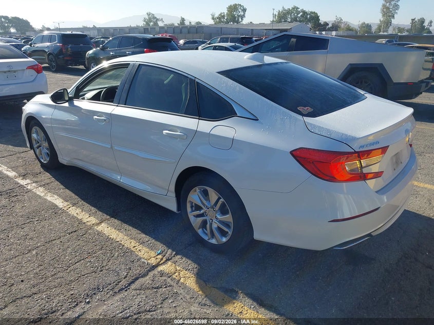 Vin: 1hgcv1f11ja145145, lot: 46525989, honda accord lx 20183