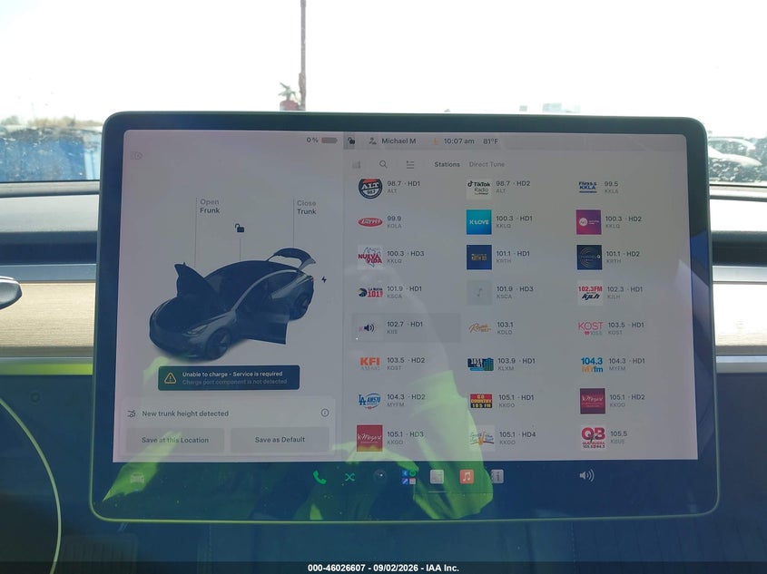 TESLA MODEL 3 2021 VIN 5YJ3E1EA1MF083547