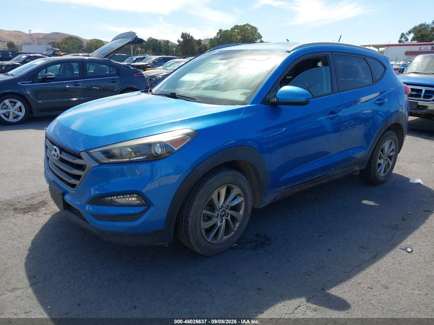Vin: km8j33a40gu118644, lot: 46526028, hyundai tucson se 20162